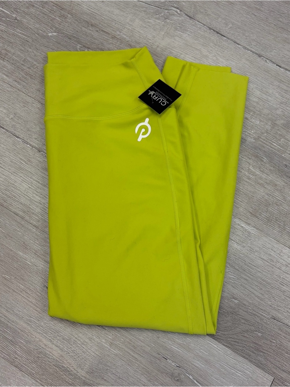 Peloton Neon Lime High Rise Leggings